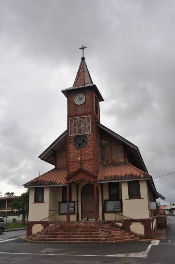 Igreja em St. Laurent, na Guiana Francesa